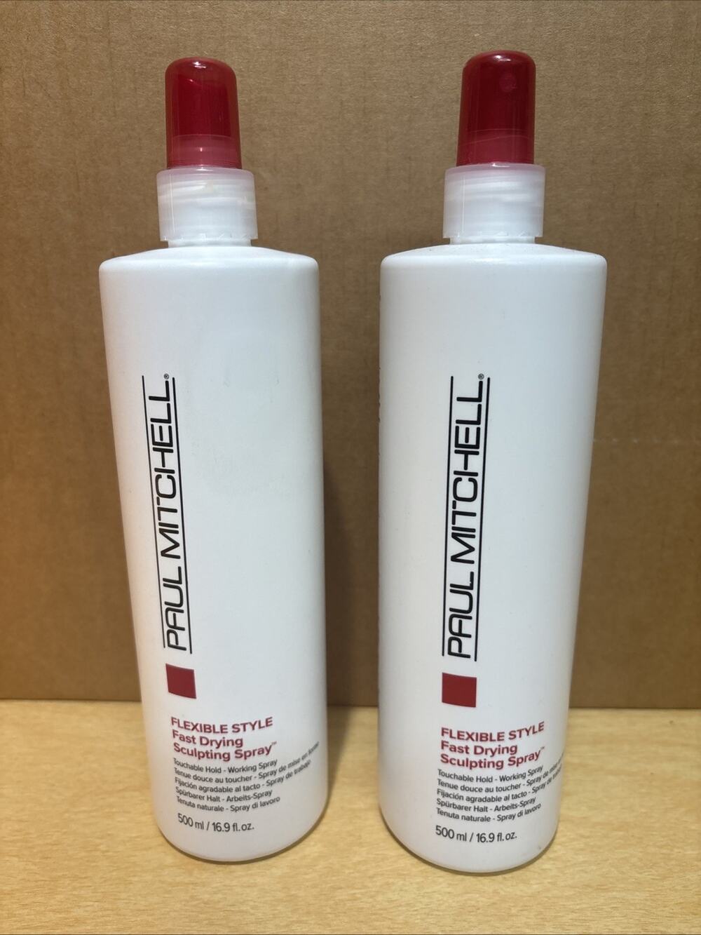 Paul Mitchell Flexibile Style Fast Drying Sculpting Spray 2 Pack 16.9oz Each New